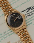 Rolex Day-Date 36 Matt black / German Papers - Amazing condition