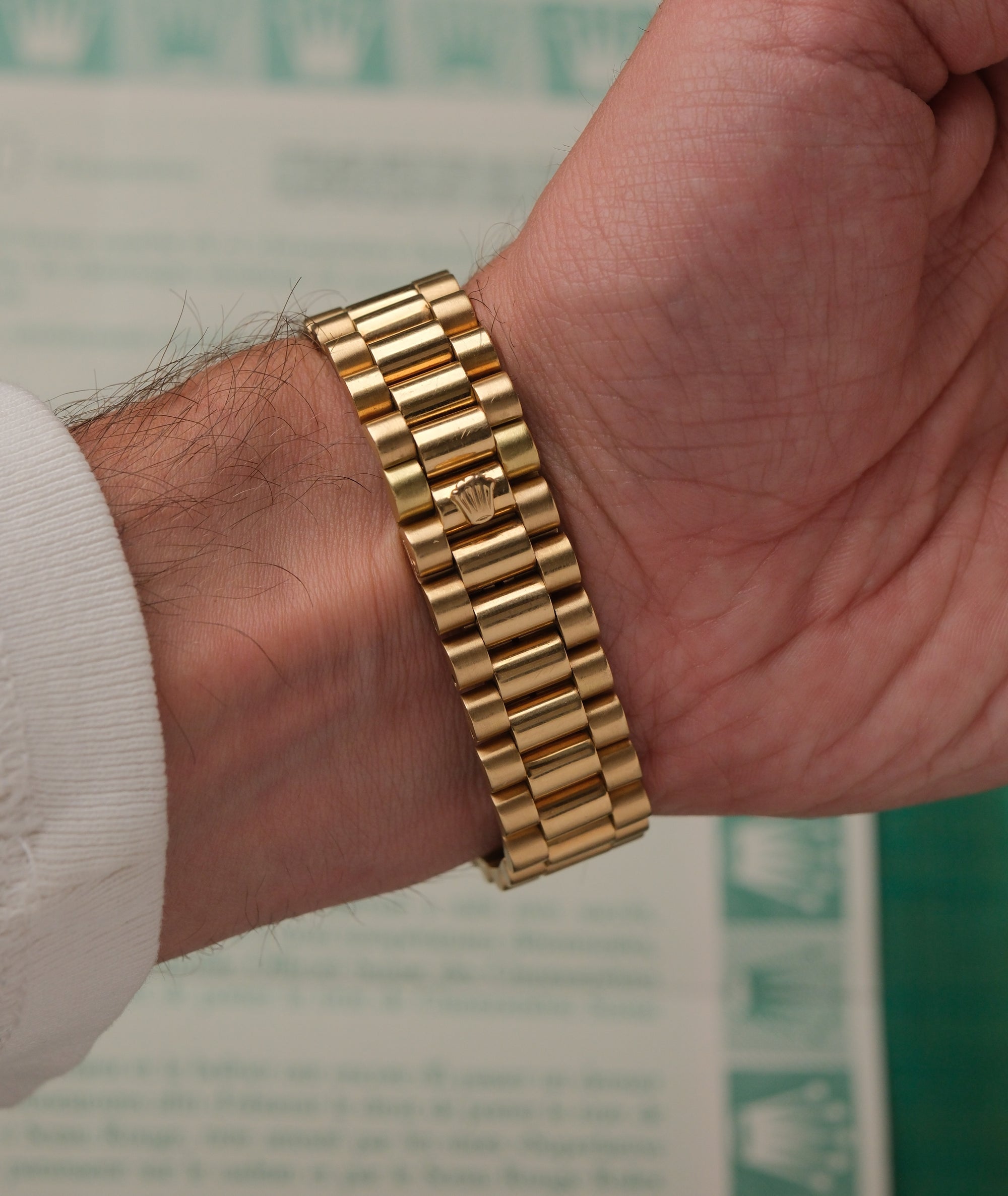 Rolex Day-Date 36 Matt black / German Papers - Amazing condition
