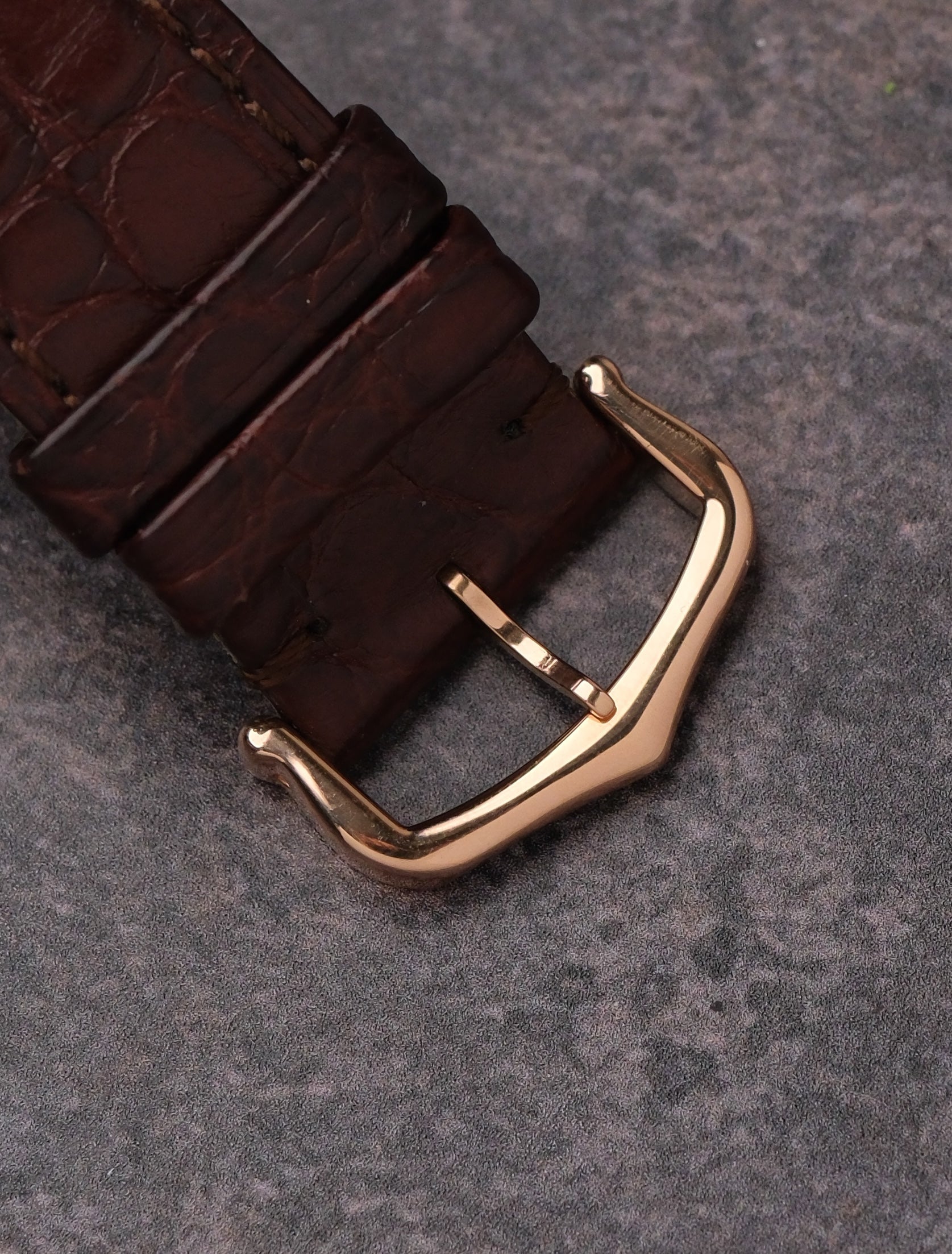 Cartier Tank Solo Large Rose Gold Steel Watch W5200025 with Papers / box