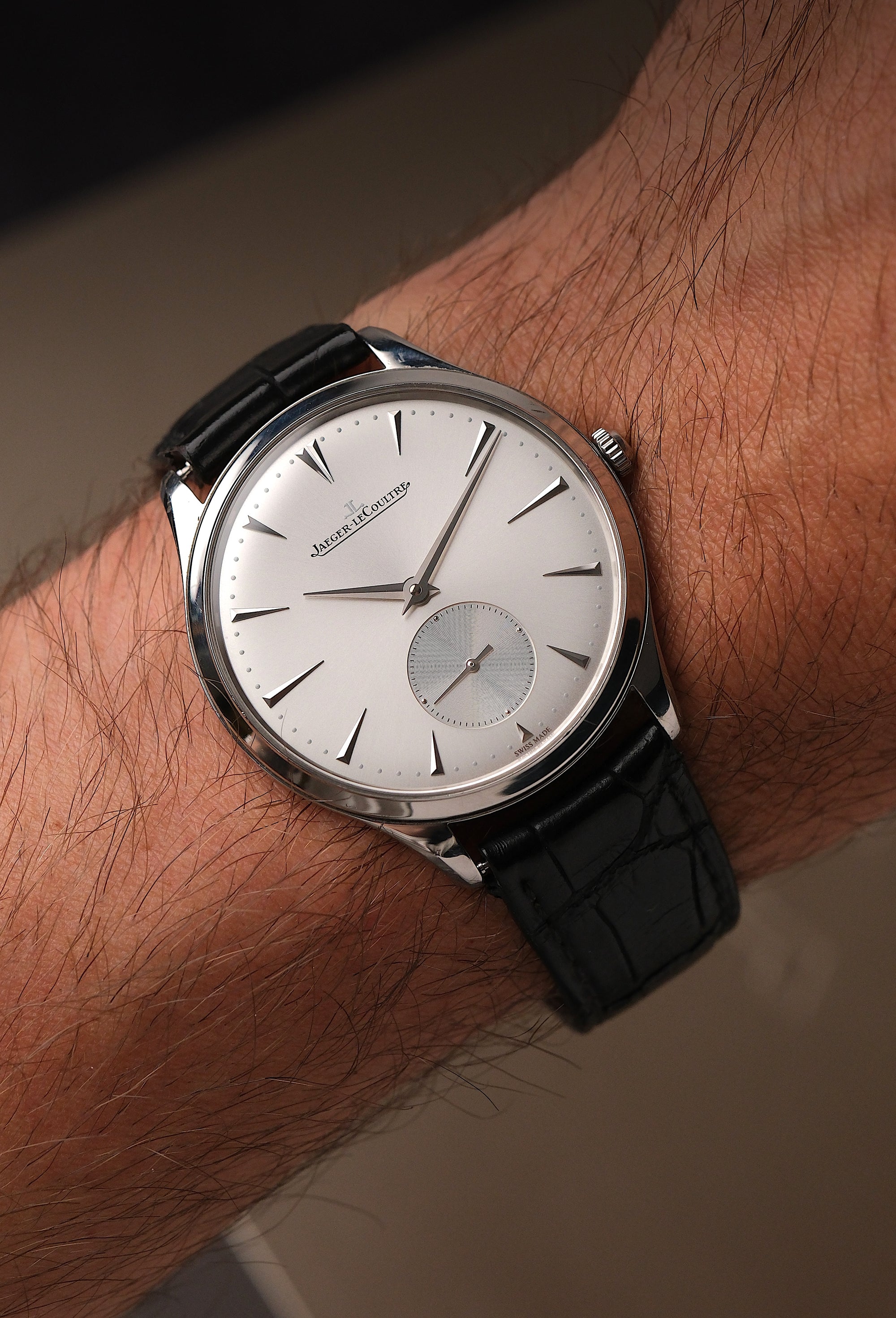 Jaeger-LeCoultre Master Ultra Thin Small Second Steel Watch Q1278420