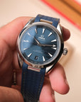 Omega Seamaster Aqua Terra 41mm Blue Dial Rubber Strap 220.13.41.21.03.003