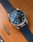Omega Seamaster Aqua Terra 41mm Blue Dial Rubber Strap 220.13.41.21.03.003