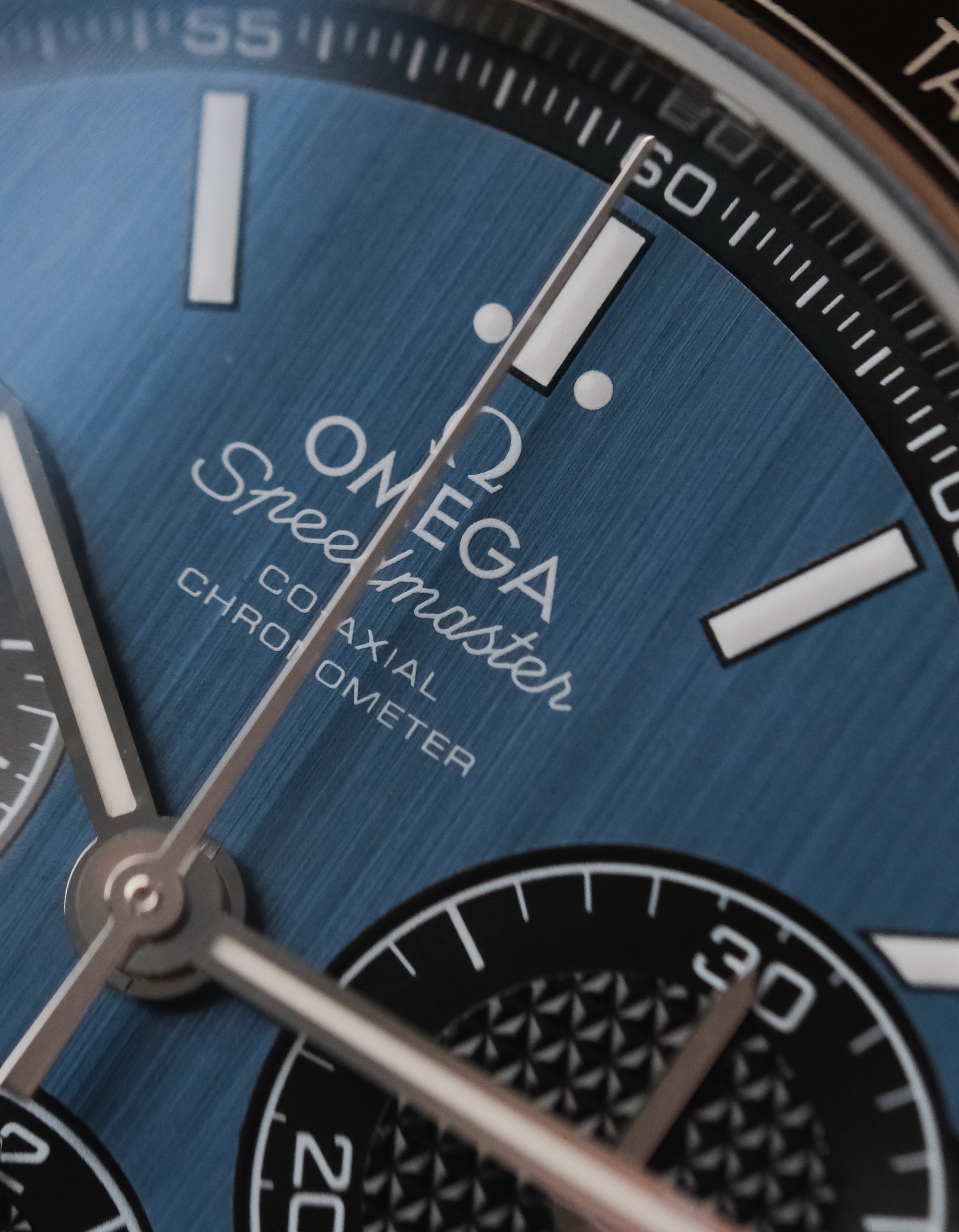 Omega Speedmaster Racing Co-Axial 40mm Blue Dial 326.30.40.50.03.001
