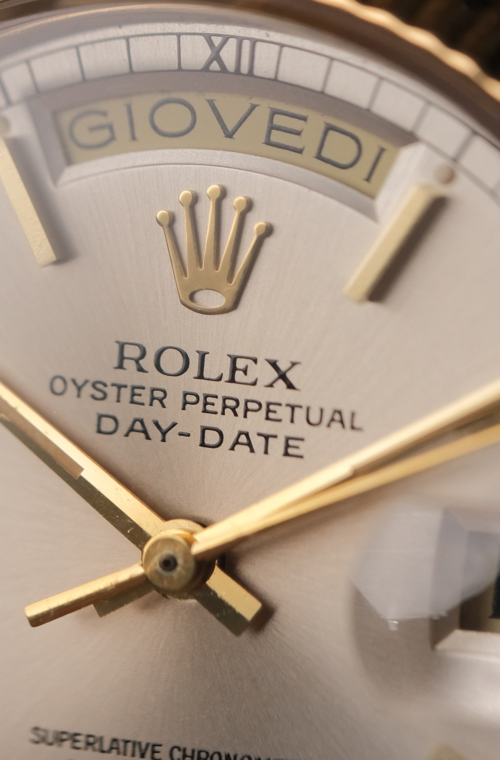 Rolex Day-Date 36 Champagne Dial Ref. 18038 Paperwork Included