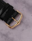 Cartier Tank Solo Large Yellow Gold Steel Watch W1018855