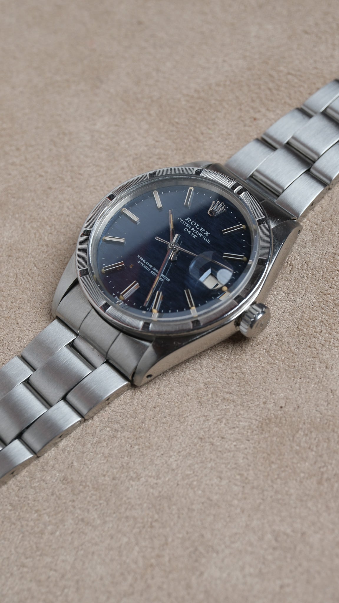 Rolex Oyster Perpetual Date 1501 Shantung 1969