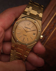 AUDEMARS PIGUET ROYAL OAK JUMBO 18K YELLOW GOLD 39MM – 5402BA – 1980 EXTRACT