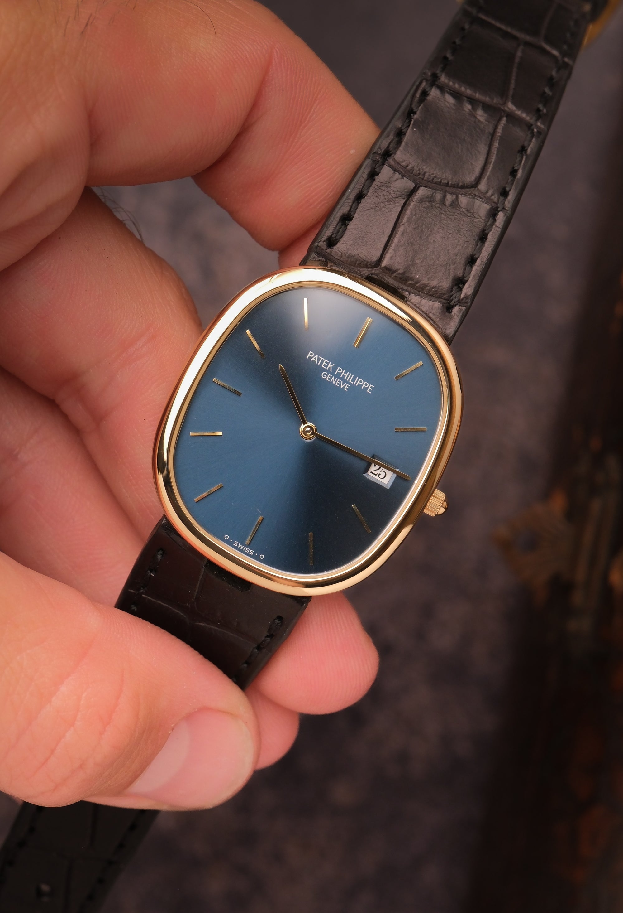 Patek Philippe Golden Ellipse Fresh service (ex patek watchmaker) - mint condition