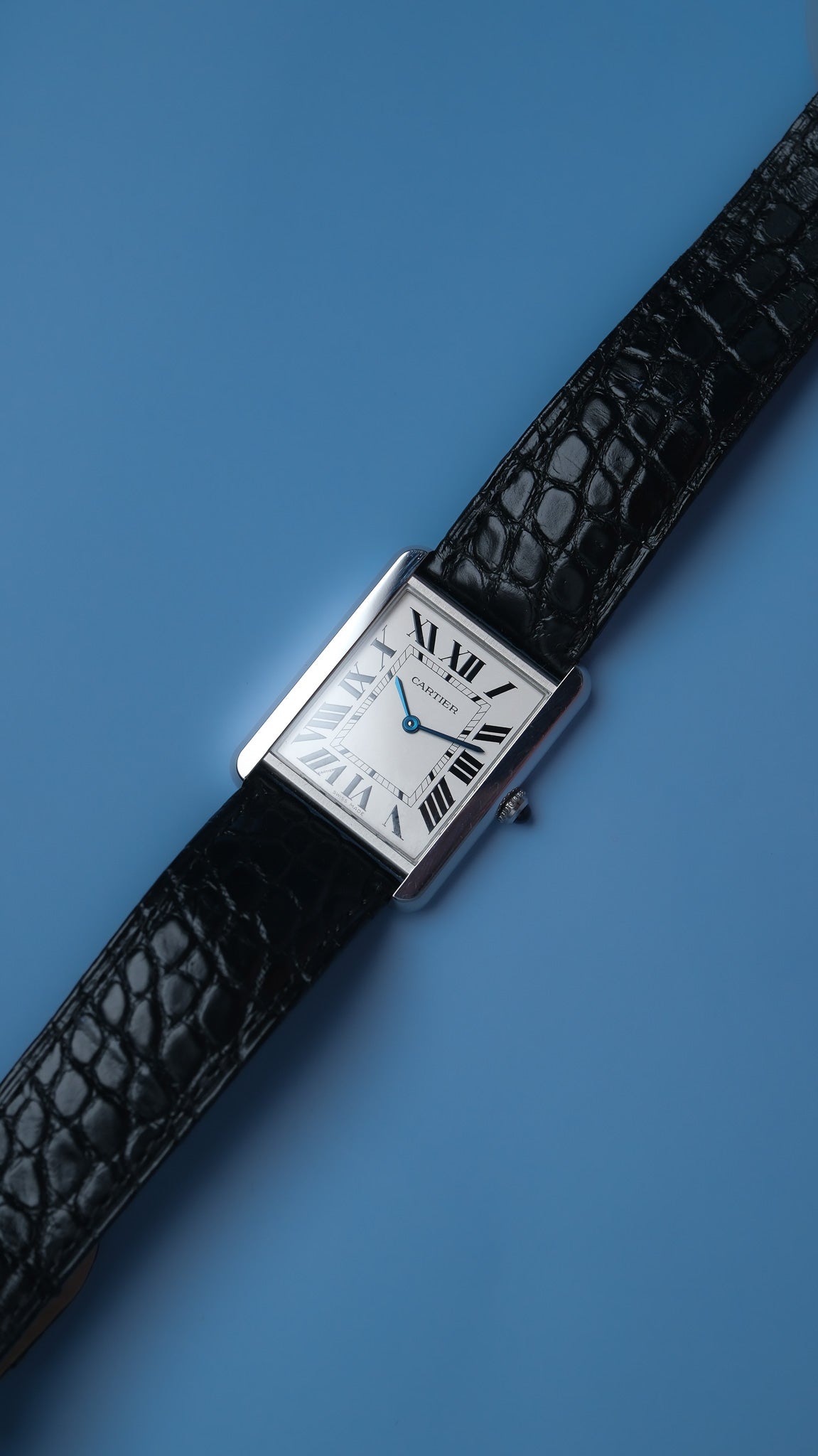 Cartier tank Solo Large Steel W5200028