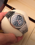 Audemars Piguet Annual Calendar 25920ST Blue Tapisserie Full Set