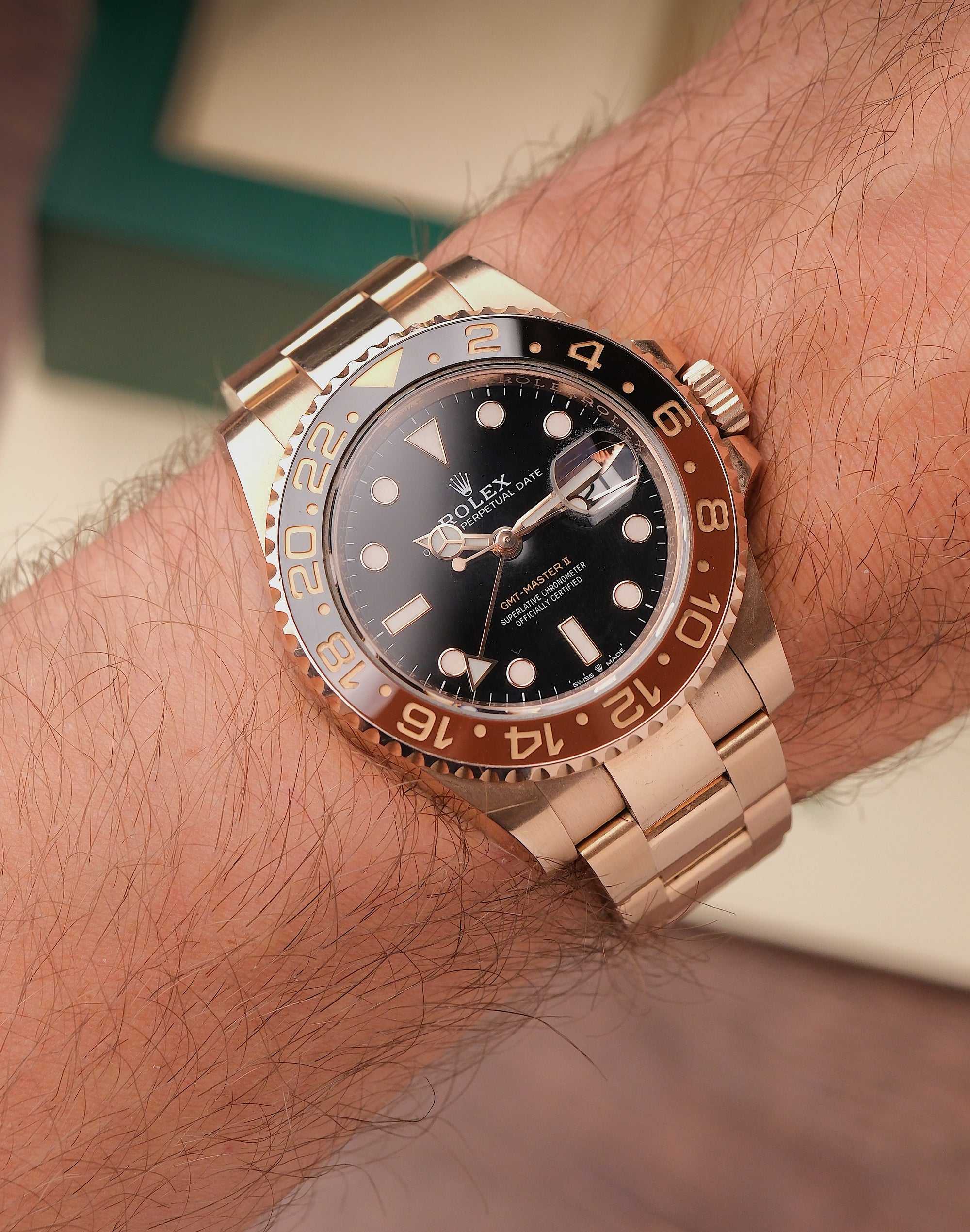 Rolex GMT-Master II unpolished full set 126715CHNR