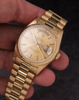 Rolex Day-Date 36 18238 18K Yellow Gold Champagne Service Dial (1990)