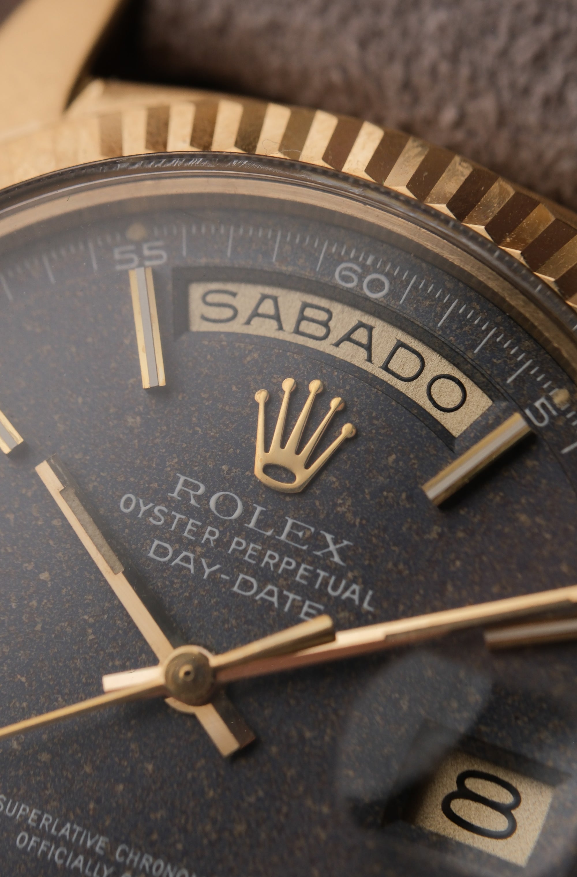 Rolex Day-Date 36 1803 Rare Grey Confetti / Granite dial 1 out of 1 - 1972