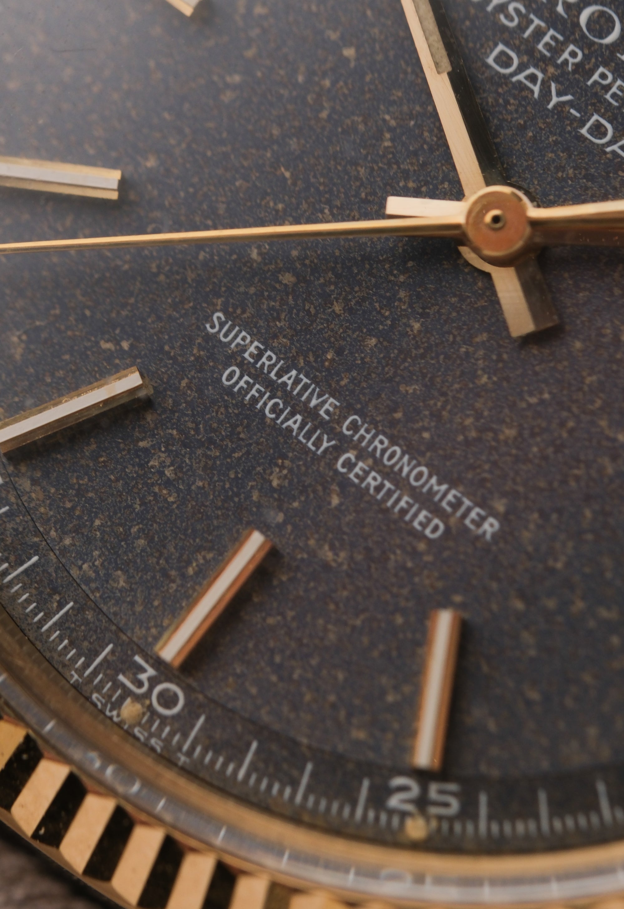 Rolex Day-Date 36 1803 Rare Grey Confetti / Granite dial 1 out of 1 - 1972