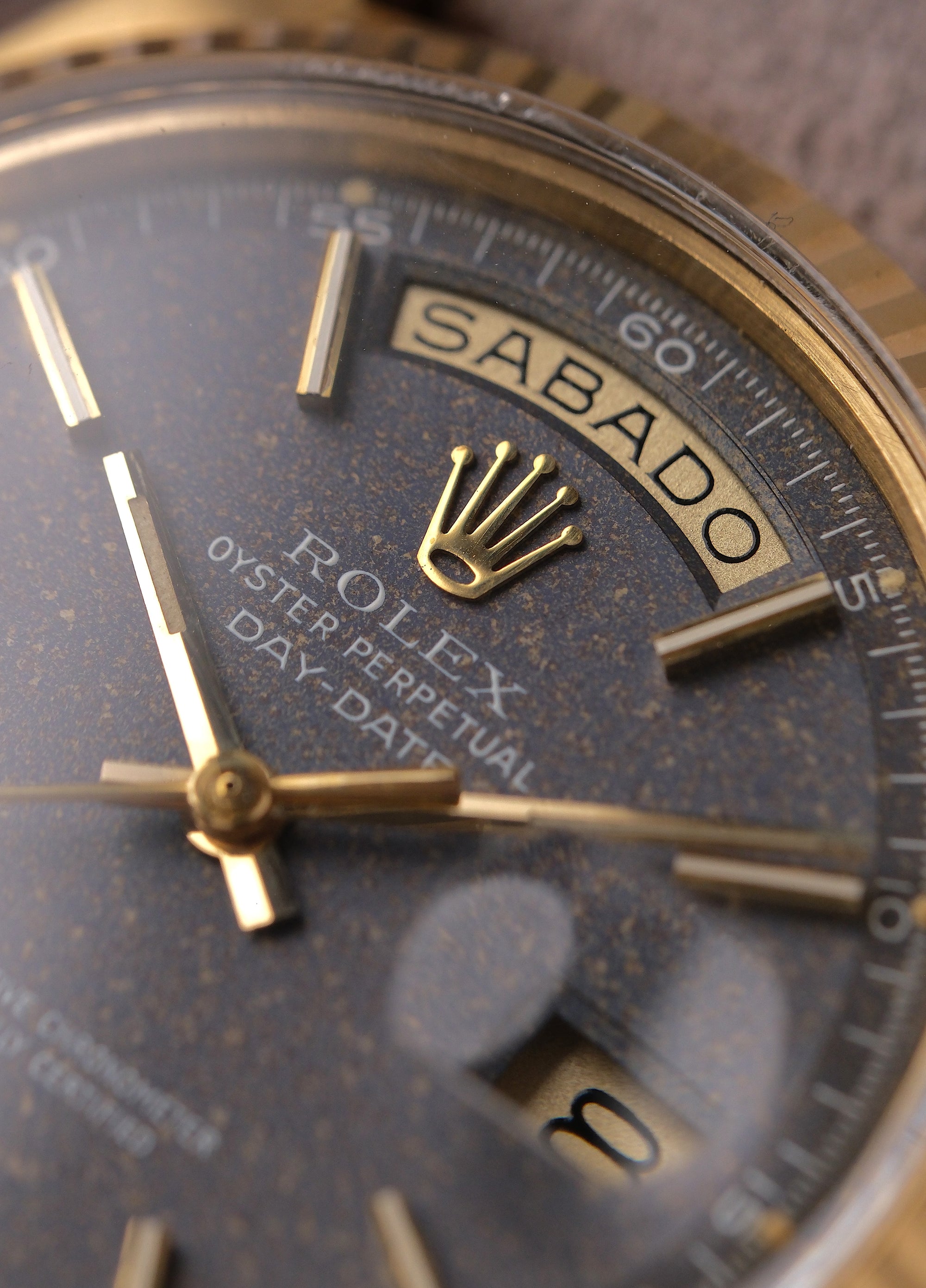 Rolex Day-Date 36 1803 Rare Grey Confetti / Granite dial 1 out of 1 - 1972