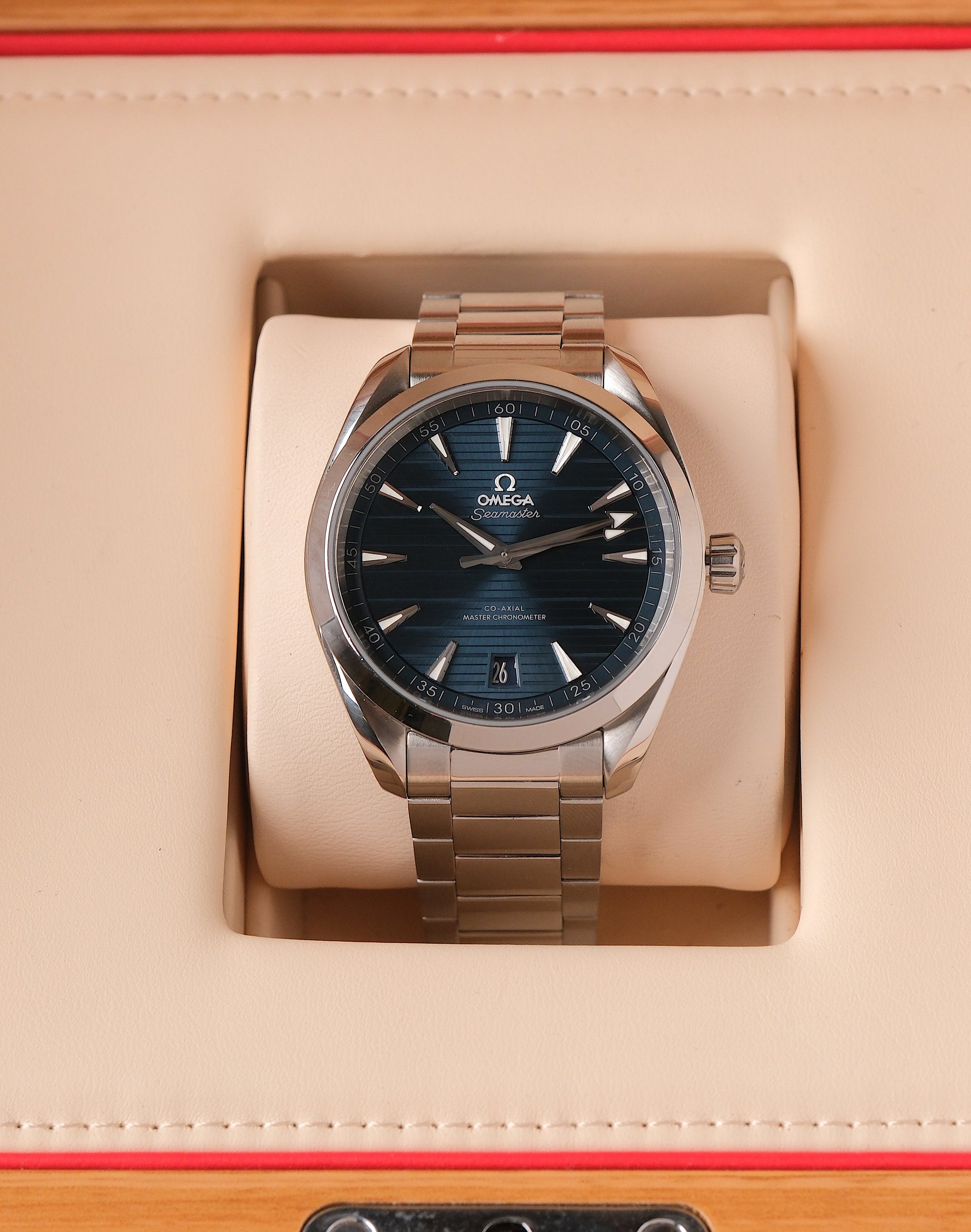 Omega Seamaster Aqua Terra 41mm Blue Dial Steel 220.10.41.21.03.004 (2022)
