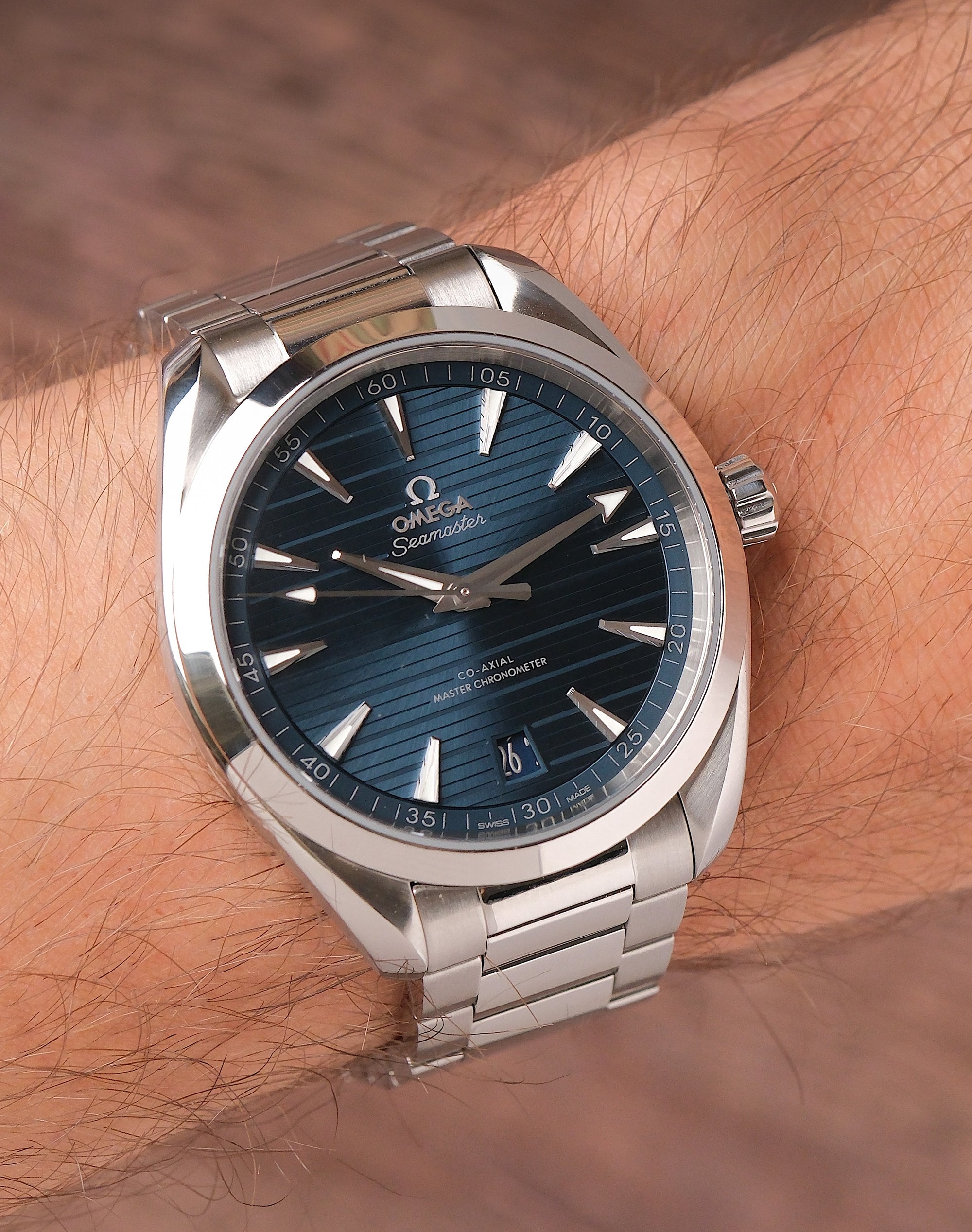 Omega Seamaster Aqua Terra 41mm Blue Dial Steel 220.10.41.21.03.004 (2022)