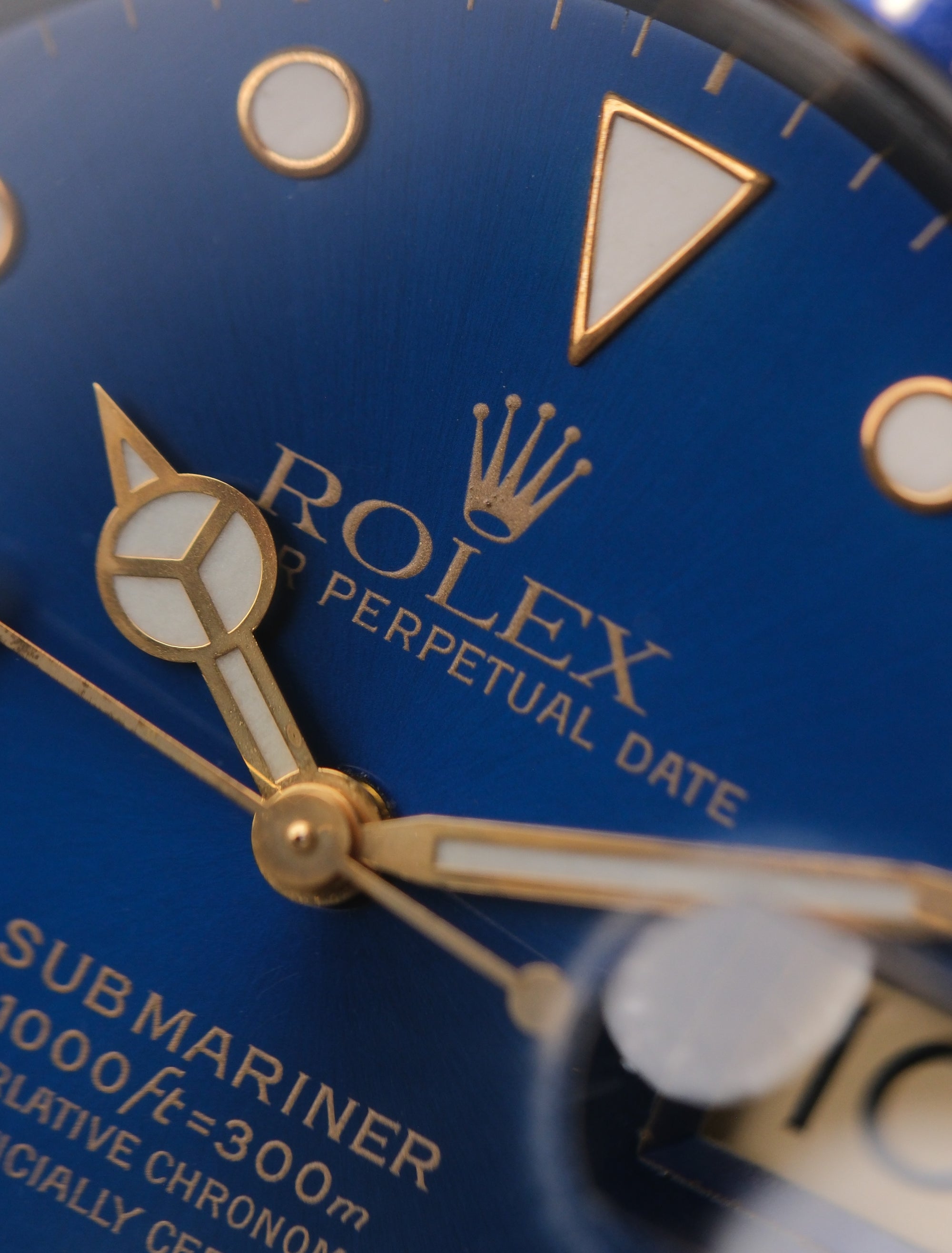 Rolex Submariner Date 16613 Two-Tone Blue Dial "Bluesy" (1995 Punch Papers)