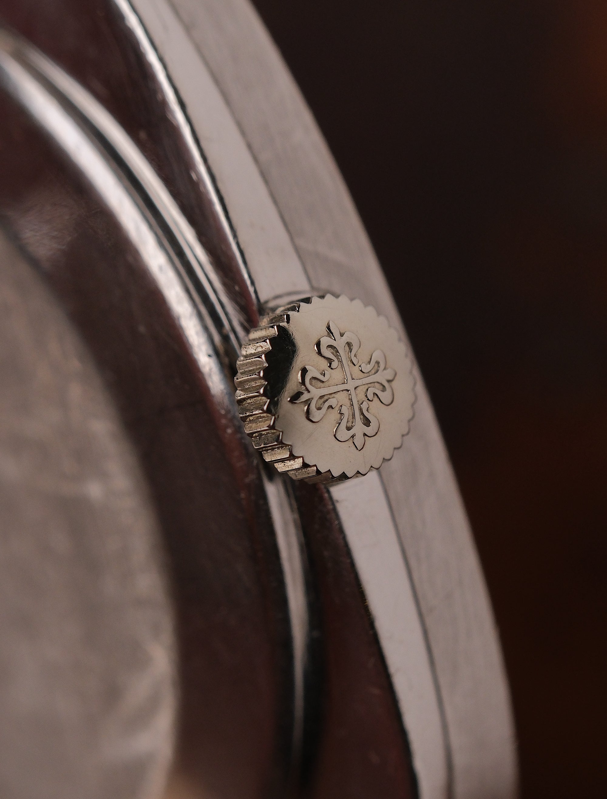 Philippe Golden Ellipse 3548G 18K White Gold Blue Dial (Patek Service)