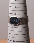 Philippe Golden Ellipse 3548G 18K White Gold Blue Dial (Patek Service)