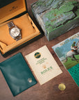 Rolex Datejust 36 Ref. 16014 Silver Sunburst Dial - Full Set (Circa 1977)