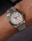 Rolex Datejust Turn-O-Graph 116264 White Dial Jubilee (Z-Serial c. 2006) 21% VAT watch