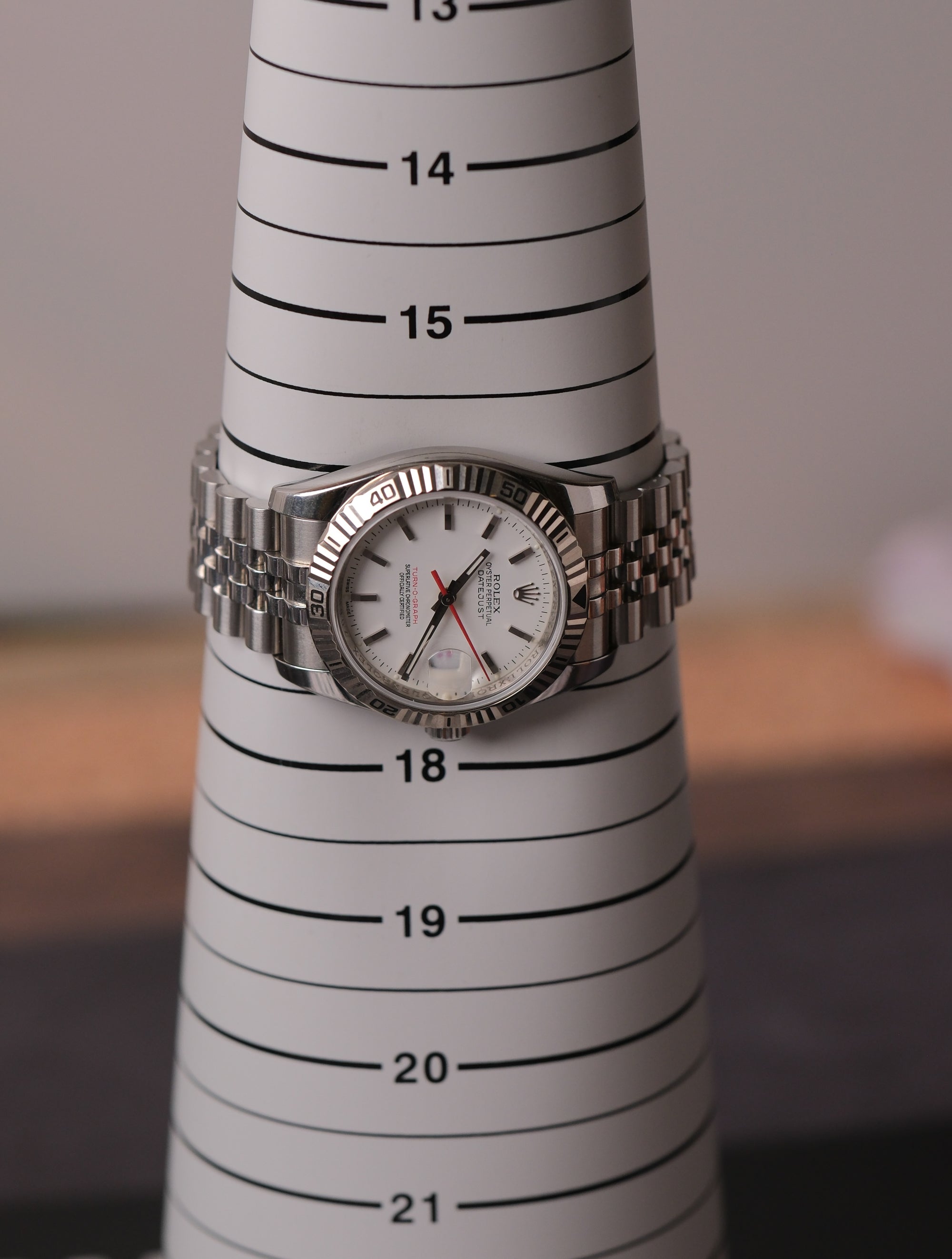 Rolex Datejust Turn-O-Graph 116264 White Dial Jubilee (Z-Serial c. 2006) 21% VAT watch