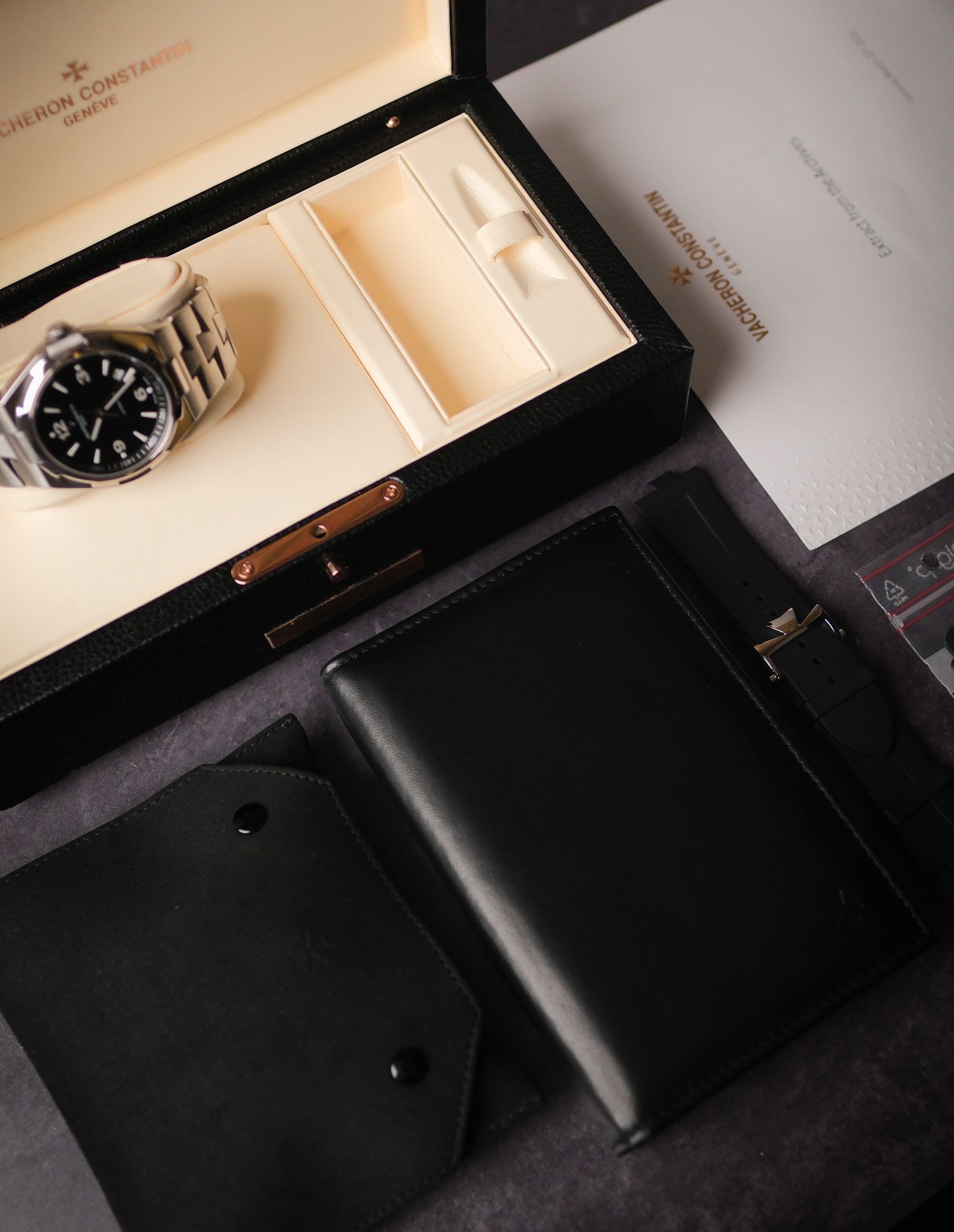 Vacheron Constantin Overseas 47040 Black Dial - Extract from the Archives (2005)