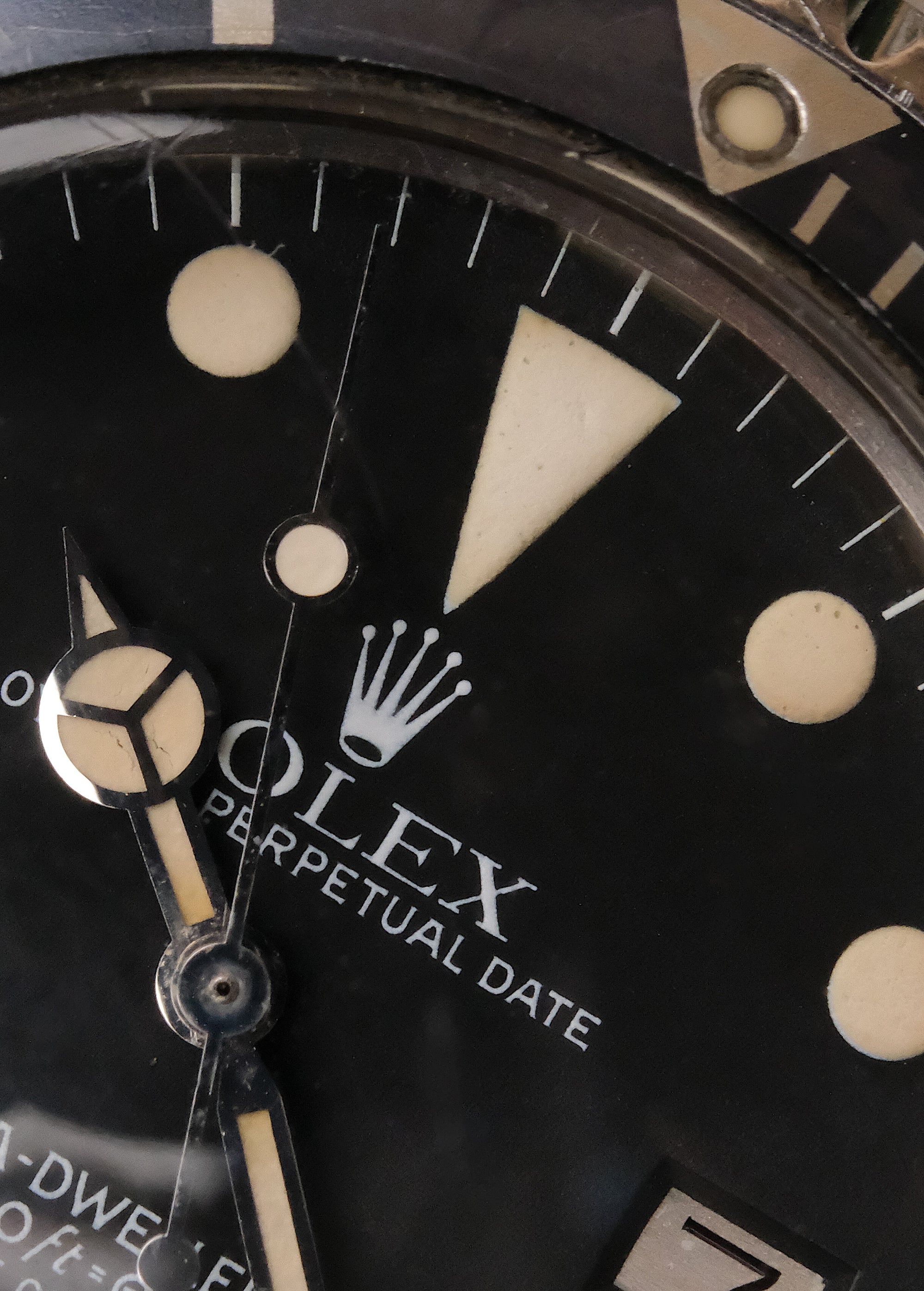 Rolex Sea-Dweller 2000 1665 Faded Blue Ghost Bezel &amp; Patina (1984)