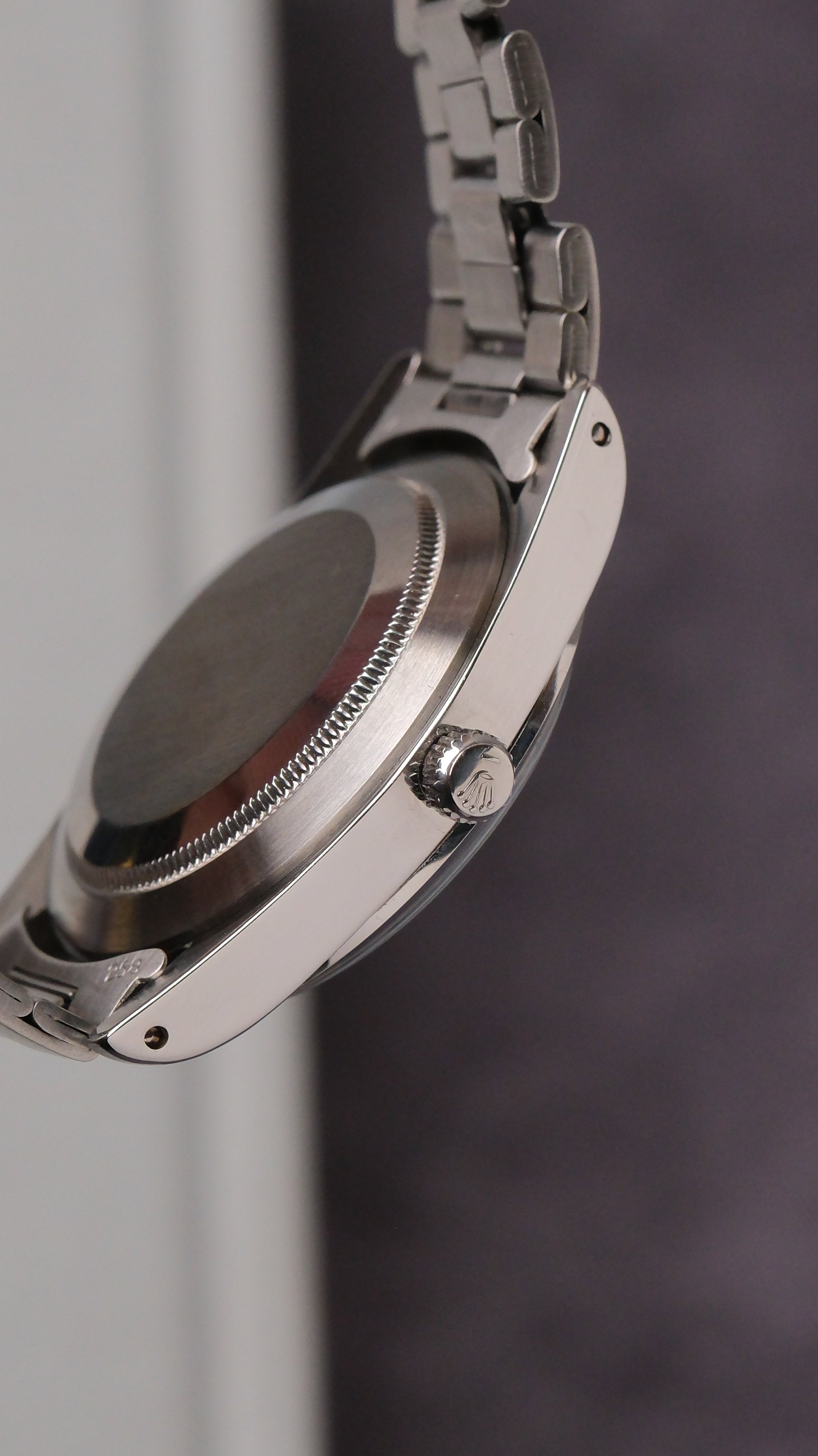 Rolex Milgauss 1019 silver dial square lume