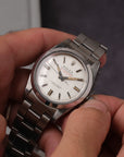 Rolex Milgauss 1019 silver dial square lume