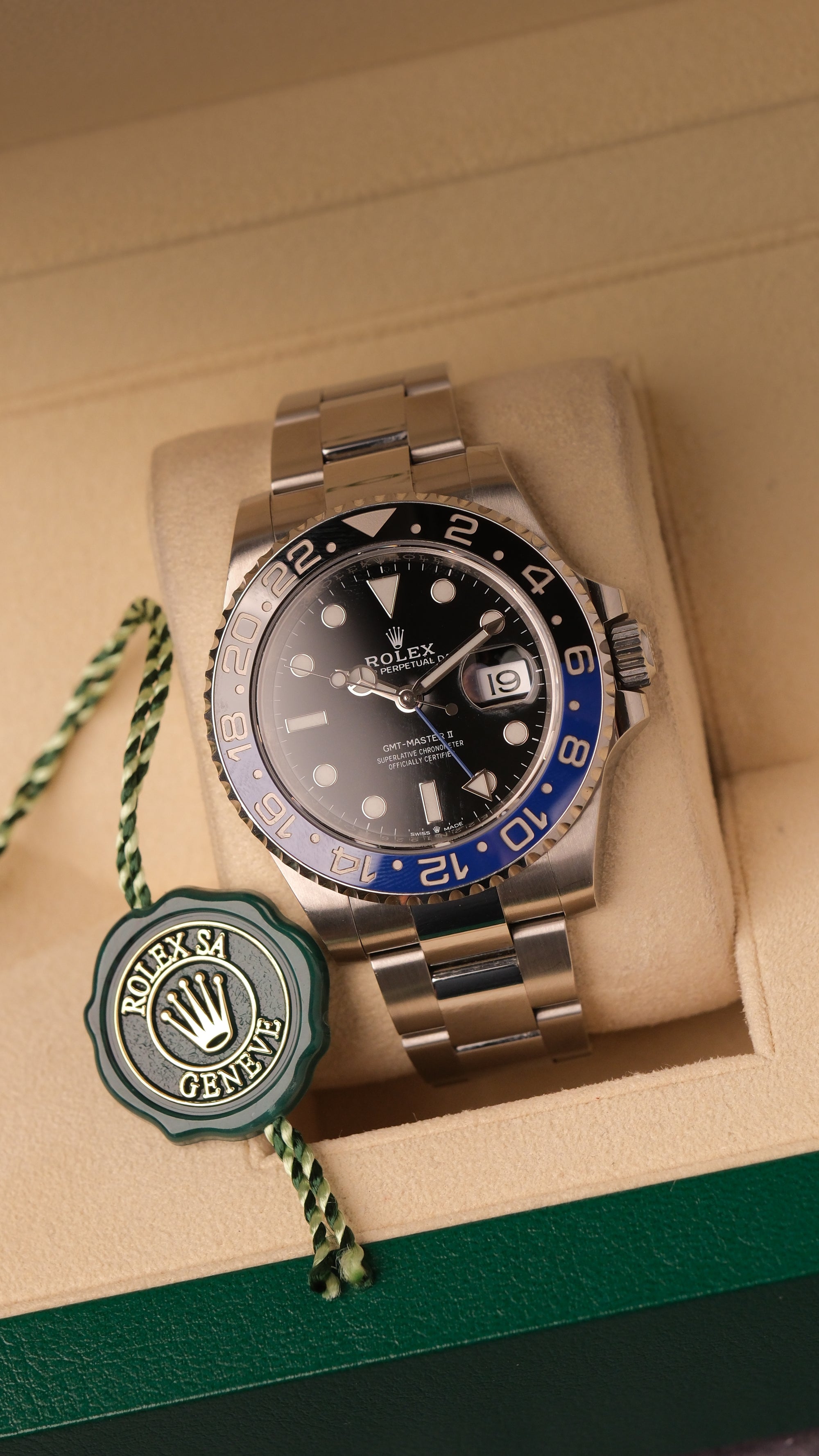 Rolex GMT Master II 126710BLNR 2021
