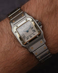 Cartier Santos Galbée 1567 18k Yellow Gold & Steel Quartz (24mm)