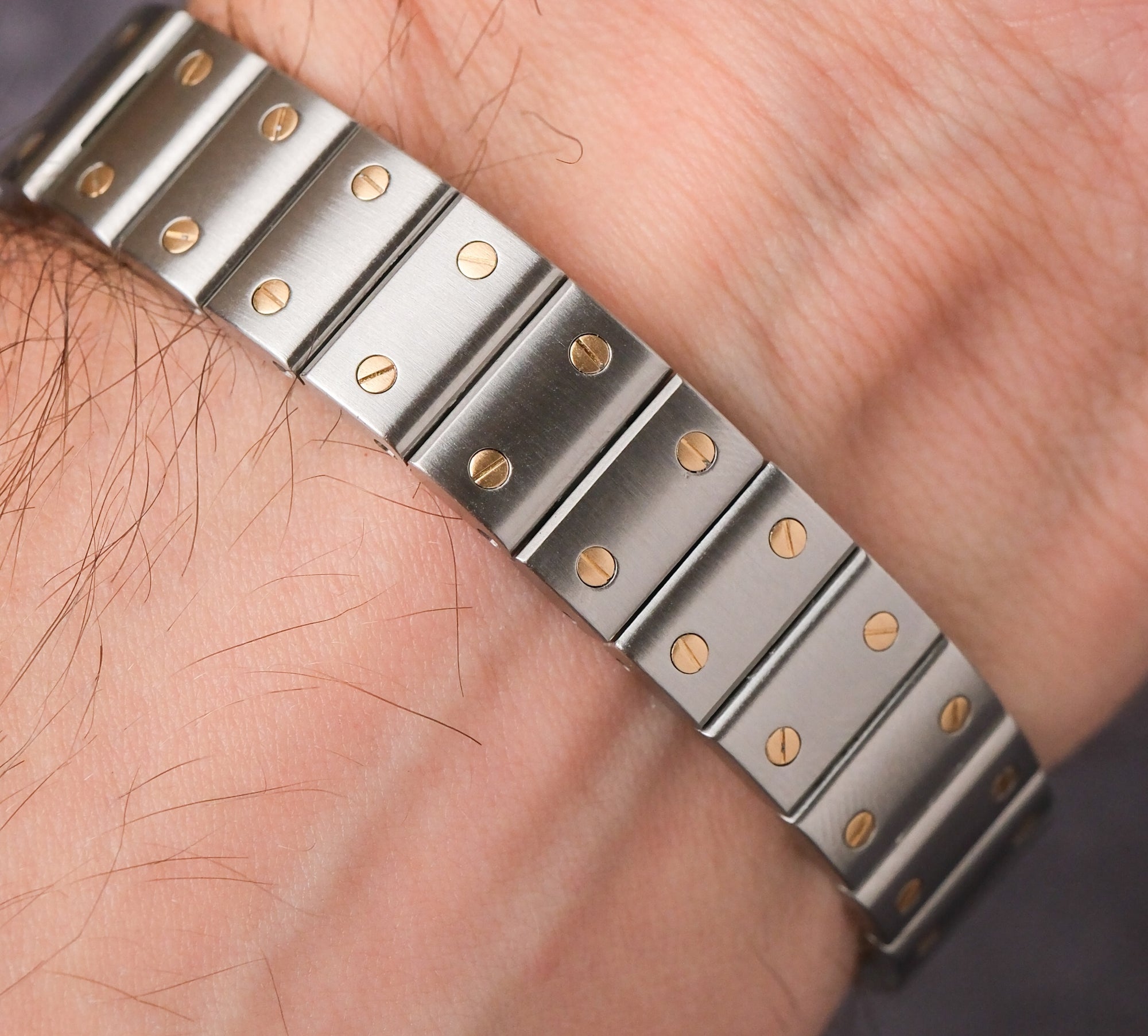 Cartier Santos Galbée 1567 18k Yellow Gold &amp; Steel Quartz (24mm)