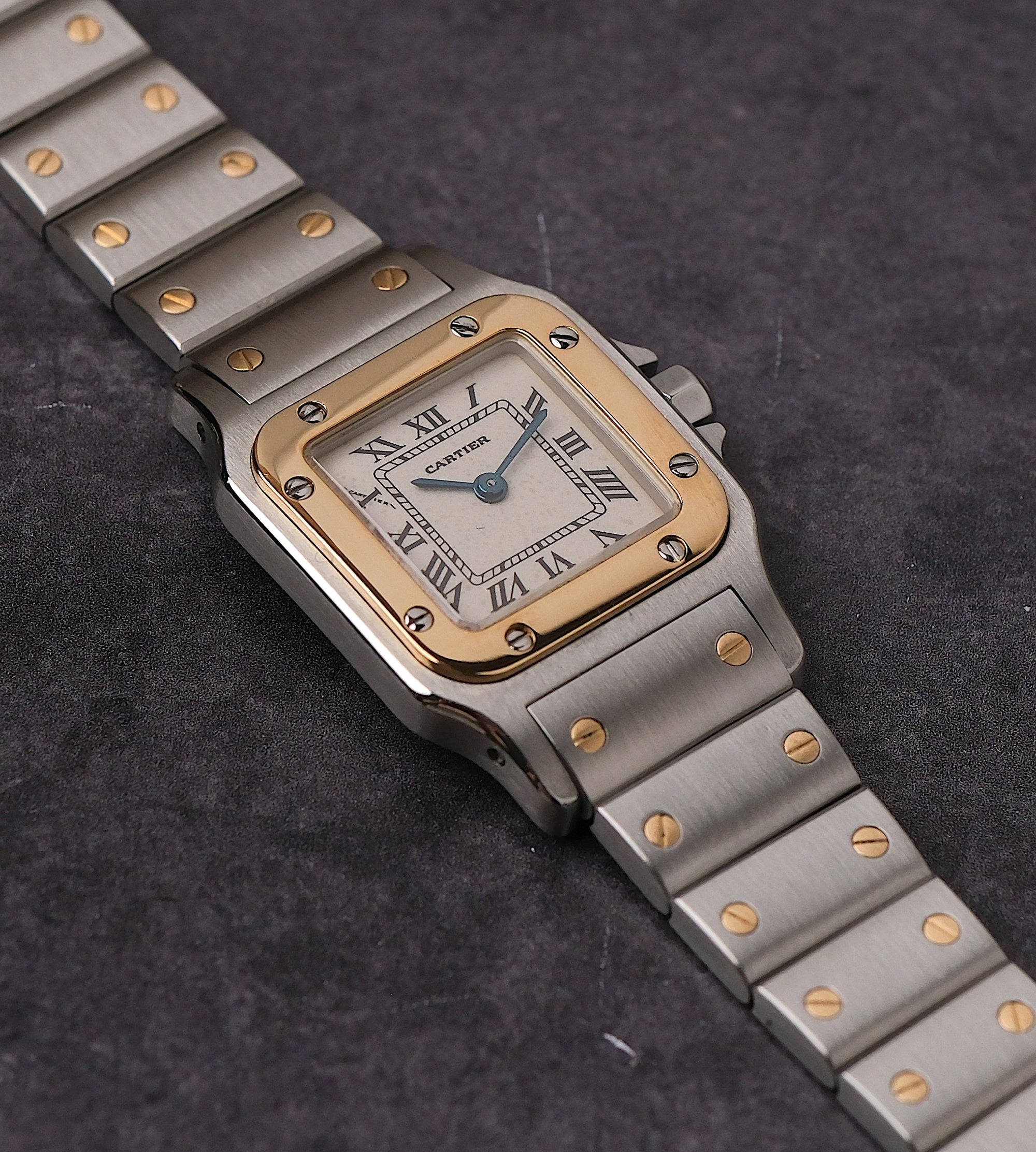Cartier Santos Galbée 1567 18k Yellow Gold &amp; Steel Quartz (24mm)