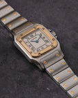 Cartier Santos Galbée 1567 18k Yellow Gold & Steel Quartz (24mm)