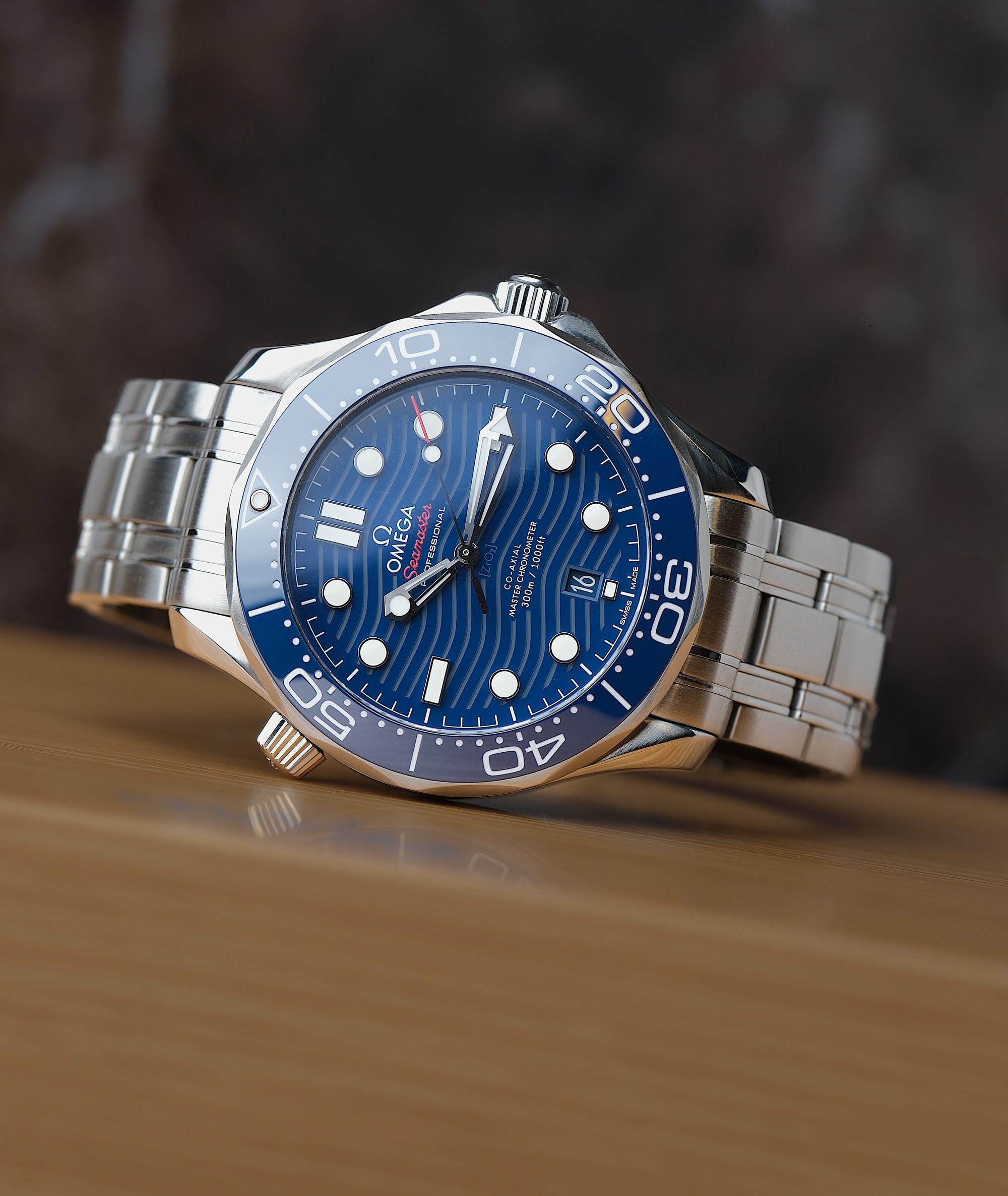 Omega Seamaster Diver 300M 42mm Blue Dial Steel Ref. 210.30.42.20.03.001 – Full Set