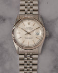 Rolex Datejust 36 Ref. 16014 – Rare Silver Tapestry Dial (1985) - fresh service