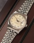 16234 G – Rare Ivory / Cream Patina Diamond Dial (C (VAT DEDUCTABLE)