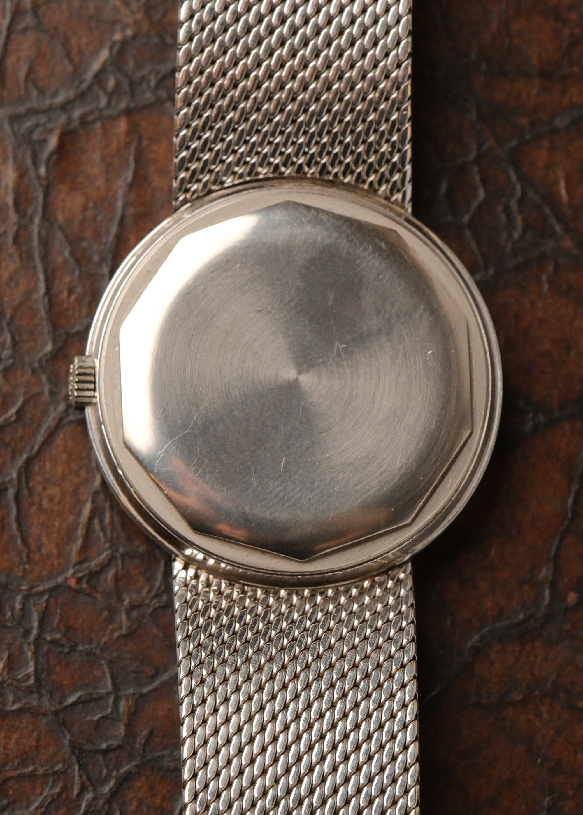 Patek Philippe Vintage 18k White Gold Calatrava Blue Dial Ref. 3445G (VAT RECLAMABLE)