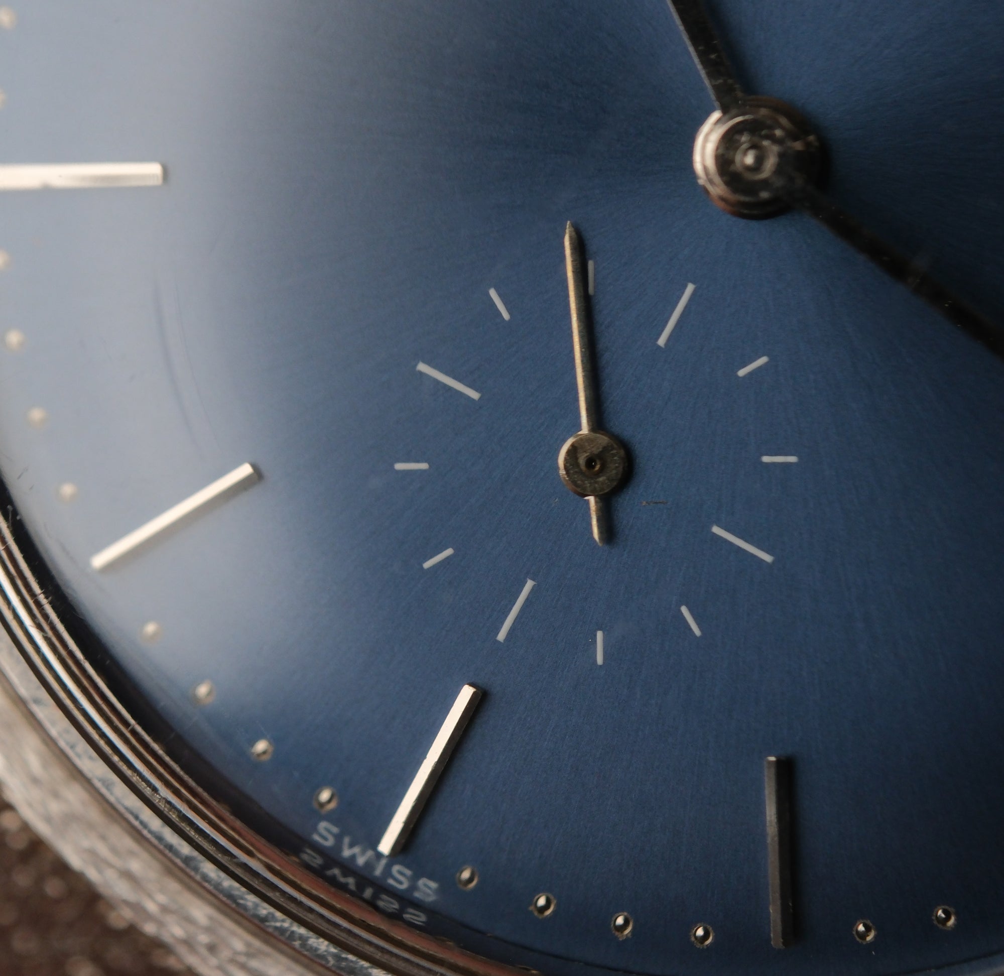 Patek Philippe Vintage 18k White Gold Calatrava Blue Dial Ref. 3445G (VAT RECLAMABLE)