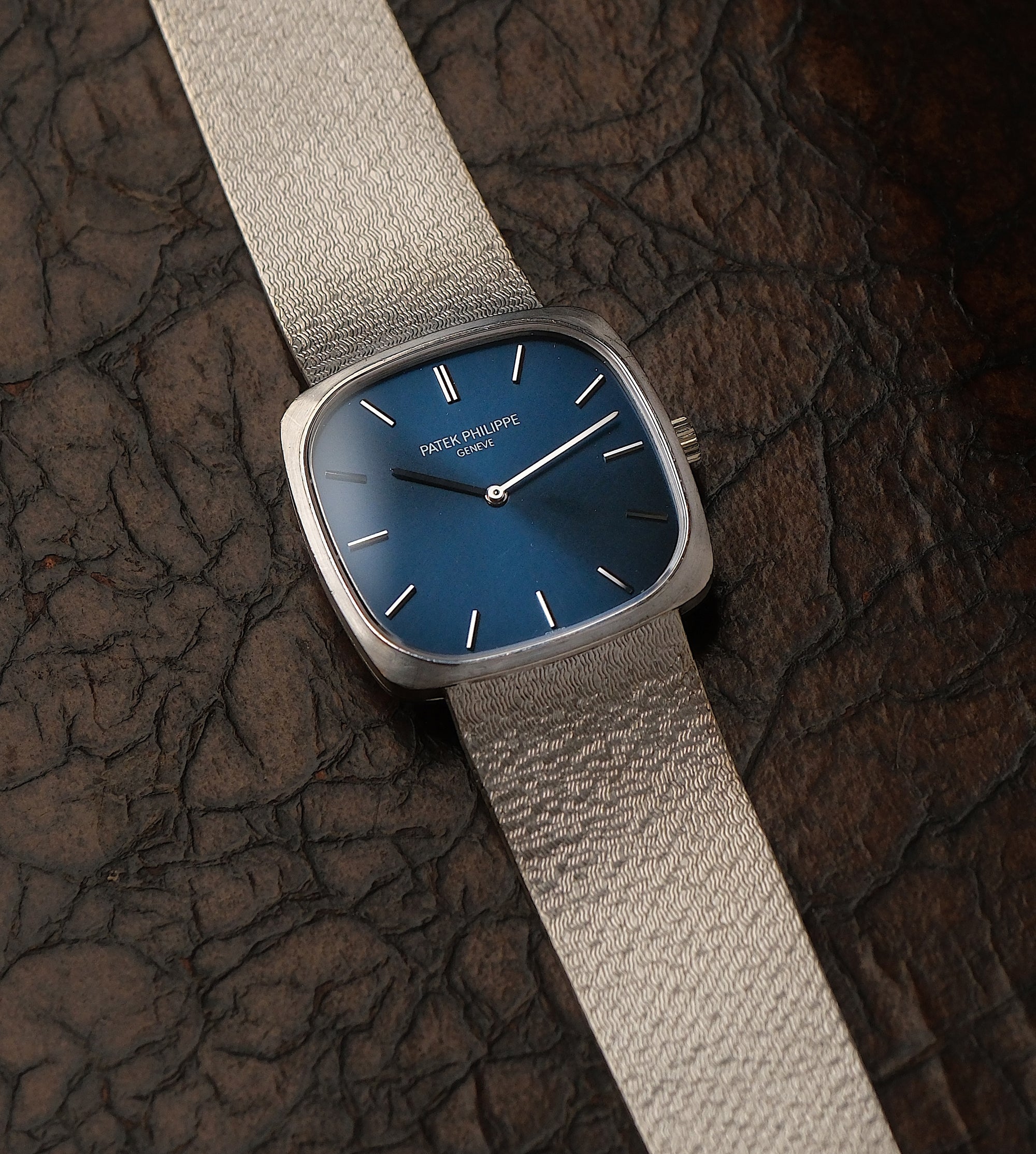 Patek Philippe Vintage 18k White Gold Blue Dial Ref. 3566G (VAT RECLAMABLE)