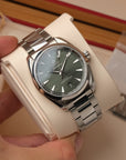 Omega Seamaster Aqua Terra 150M 38mm Green Teak Dial Ref. NEW - VAT reclamable out of EU