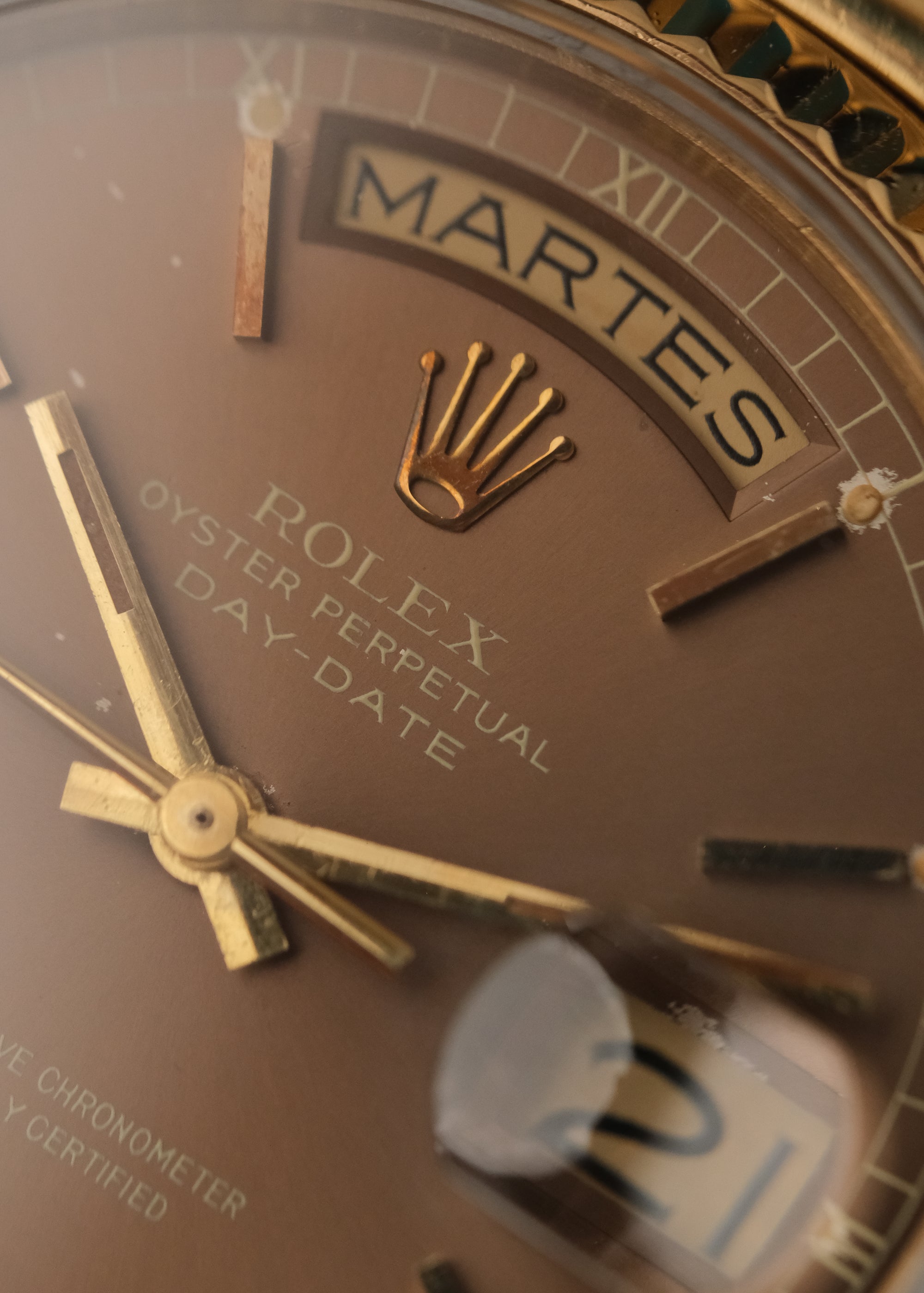Rolex Day-Date 18038 "Havana" with papers
