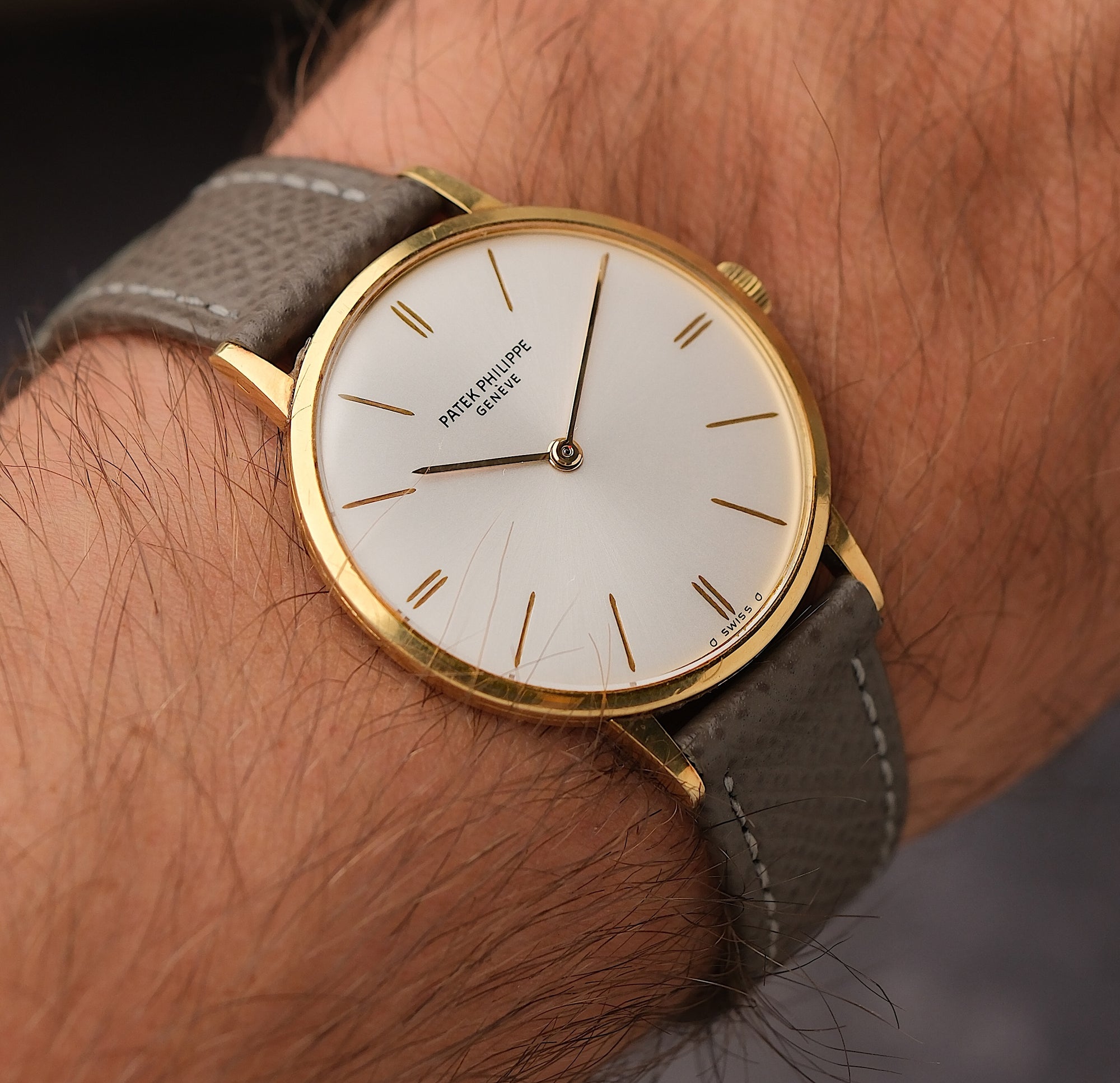 Patek Philippe Vintage 18k Yellow Gold Calatrava Ref. 3468