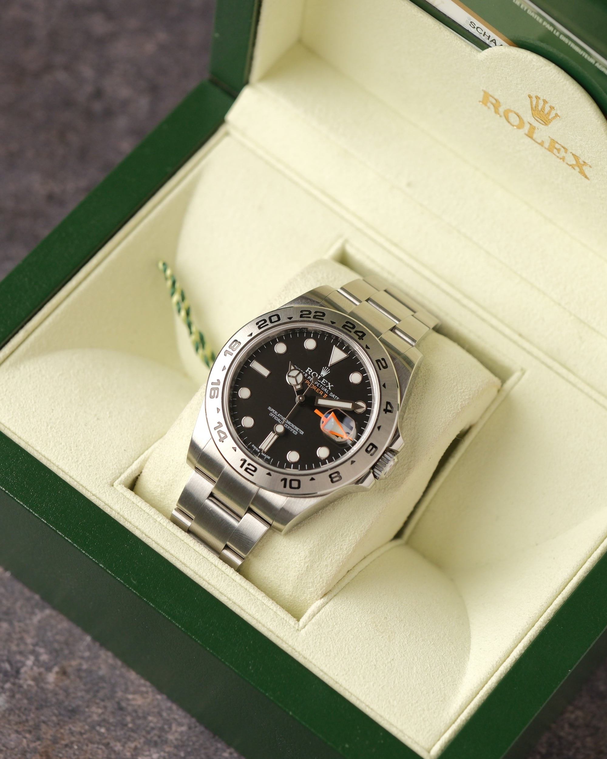 Rolex Explorer II 216570 - 2012 - full set