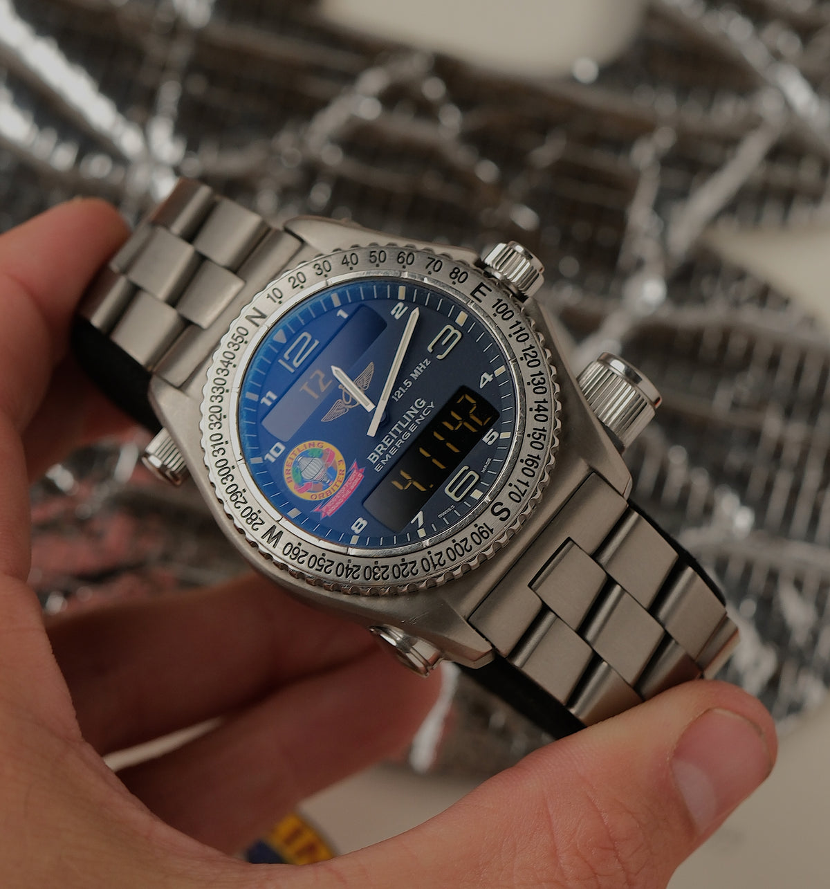 Breitling Emergency Titanium 43mm Ref. E56321 – Full Set