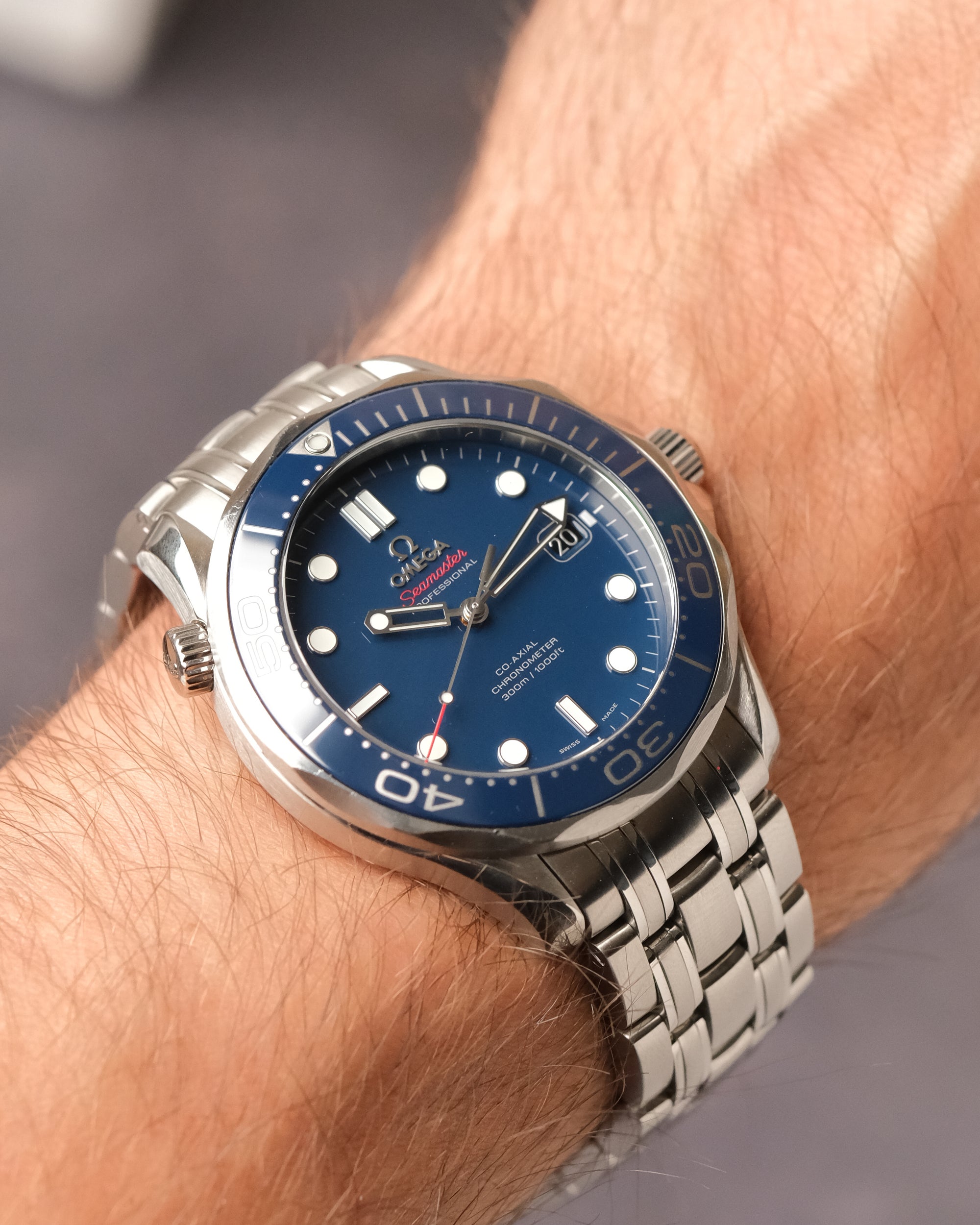 Omega Seamaster ref. 212.30.41.20.03.001 - full set VAT Reclaimable