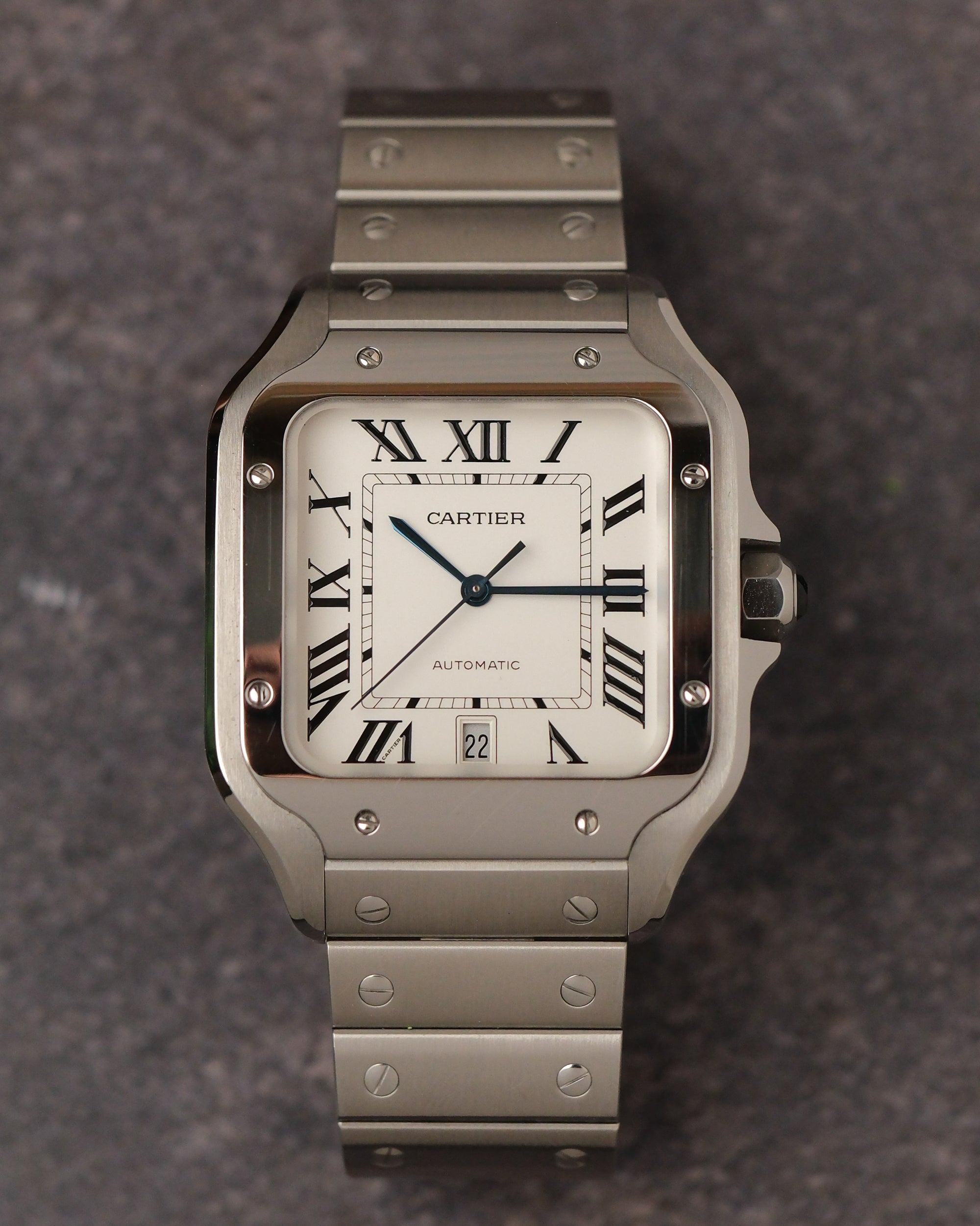 Cartier Santos large WSSA0018 - 2025 - full set