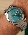 Rolex Milgauss 40mm Z-Blue Dial Ref. 116400GV – Full Set